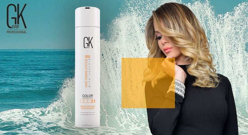 GK Hair Moisturizing Conditioner - Silver Bombshell for Blonde & Gray Hair | 10.1 fl. oz (300 ml)