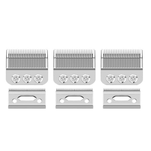 Professional 3 Hole Standard Clipper Replacement Blade Compatible with Wahl Designer, Senior, Cordless Designer, and Pilot clippers (3 Pack)