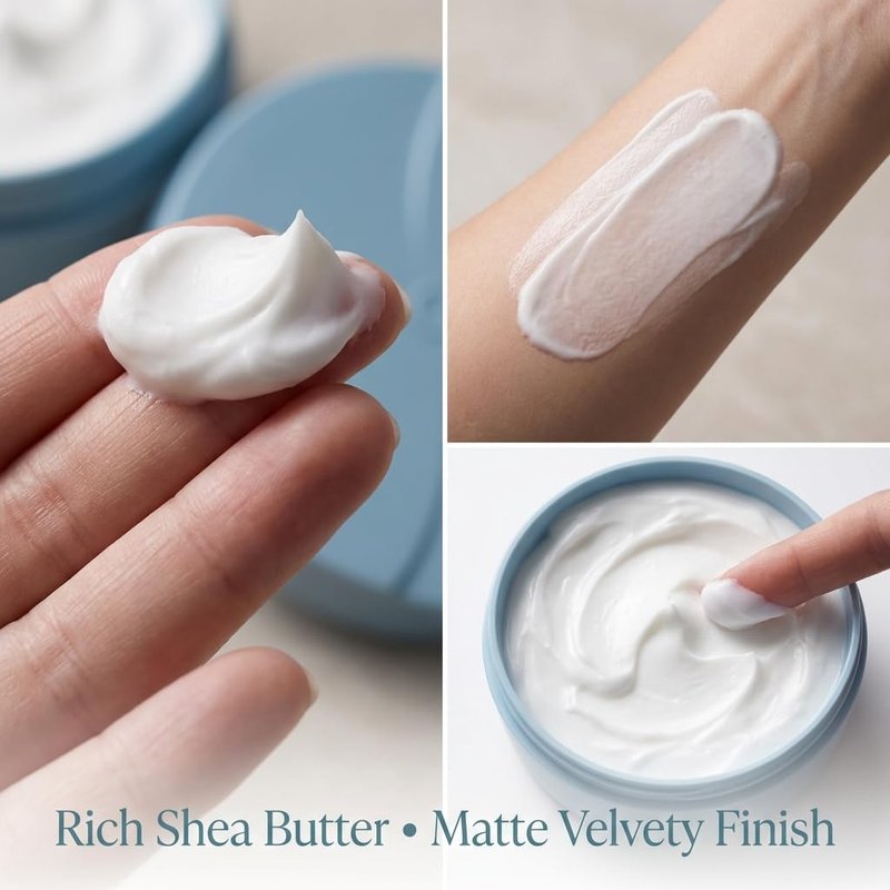 SEACRET Minerals Dead Sea Body Butter, Ocean Mist - Ultra-Rich Shea Butter & Coconut Oil Body Moisturizing Cream for Dry Skin, Fast Absorbing, Non-Greasy with Aloe Vera & Vitamin E, 8.5 Fl Oz / 250 ml