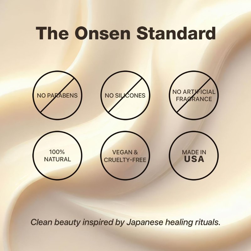 Onsen Nail & Cuticle Cream Treatment w/Japanese Tsubaki, Jojoba & Lavender Oil, Shea Butter – Strengthens Nails, Softens Cuticles - Daily Repair Care (2 Count/30 ml)