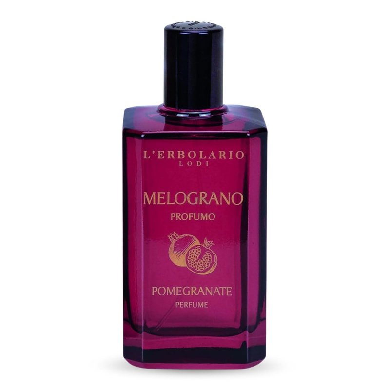 L'Erbolario Pomegranate Perfume - Perfume for Men and Women with Mandarin Orange, Lemon and Musk Notes - Fruity, Spicy Scented Mens Cologne - 3.3 oz