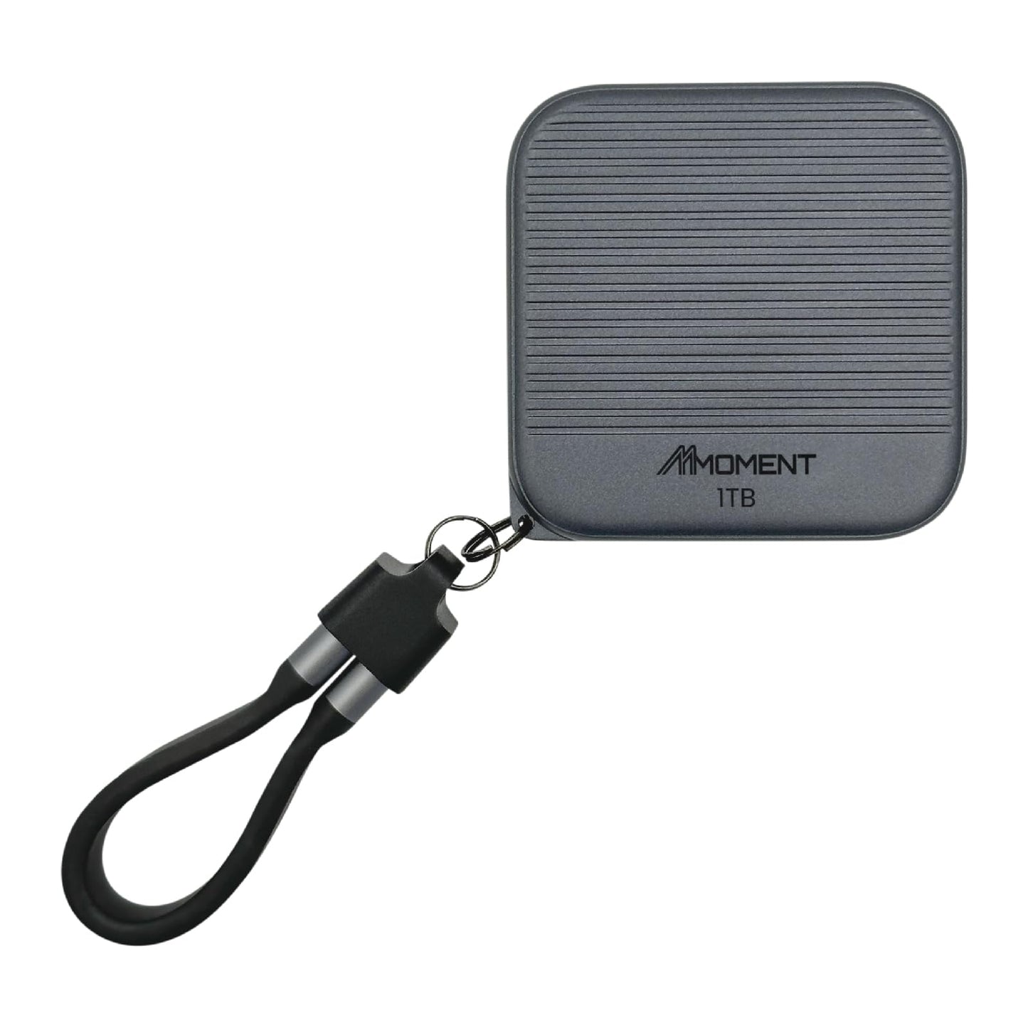 MMOMENT 1TB Magnetic External Portable SSD – 950MB/s Read – for ProRes 4K – Phone SSD Compatible with MagSafe, USB-C, USB-A, iPhone 15/16, Mac, PC (MU P100)