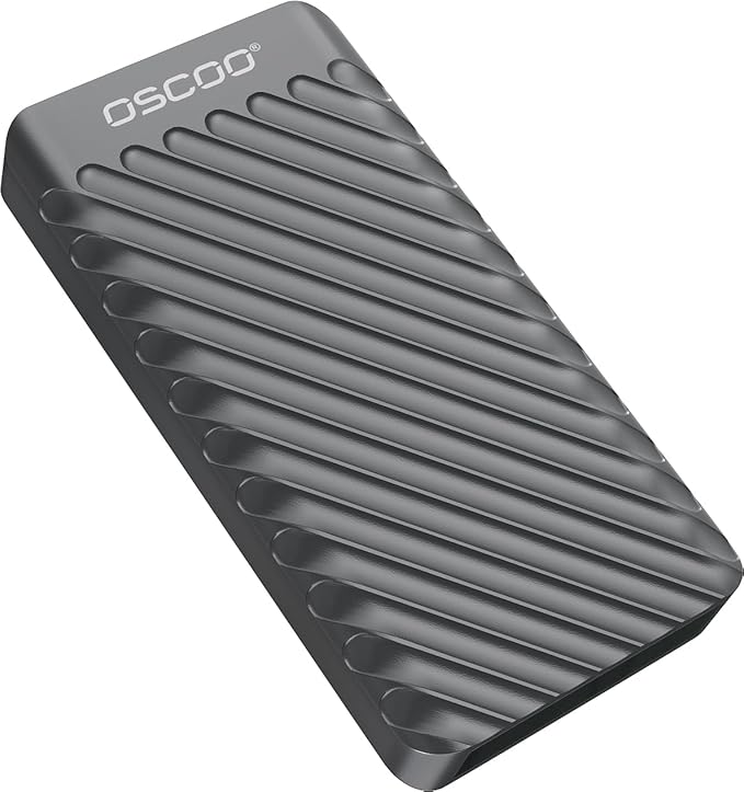 OSCOO 2TB Portable SSD – USB 3.2 Gen 2x2 External Solid State Drive, Up to 2000MB/s, Dual USB-C & USB-A, Compatible with Smartphones, Laptops, Tablets, Smart TVs, Cameras, Game Consoles