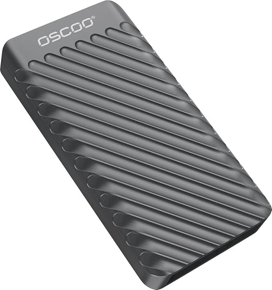 OSCOO 2TB Portable SSD – USB 3.2 Gen 2x2 External Solid State Drive, Up to 2000MB/s, Dual USB-C & USB-A, Compatible with Smartphones, Laptops, Tablets, Smart TVs, Cameras, Game Consoles
