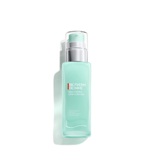 Aquapower Advanced Gel, Men's Gel Face Moisturizer That Hydrates And Strengthens Skin, Fresh And Fast-Absorbing Water-Gel Formula with Biotech Plankton and Oligo-Elements for 48H Moisture, 2.5 Oz
