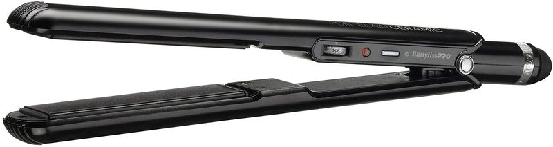 BaBylissPRO Porcelain Ceramic 1" Flat Iron and 1 1/4" Spring Curling Iron Prepack