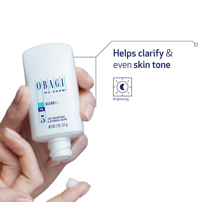 Obagi Nu-Derm Blend Fx – Skin Brightening & Clarifying Cream that Helps Brighten & Soften Skin with Arbutin and Vitamins C & E – 2 oz