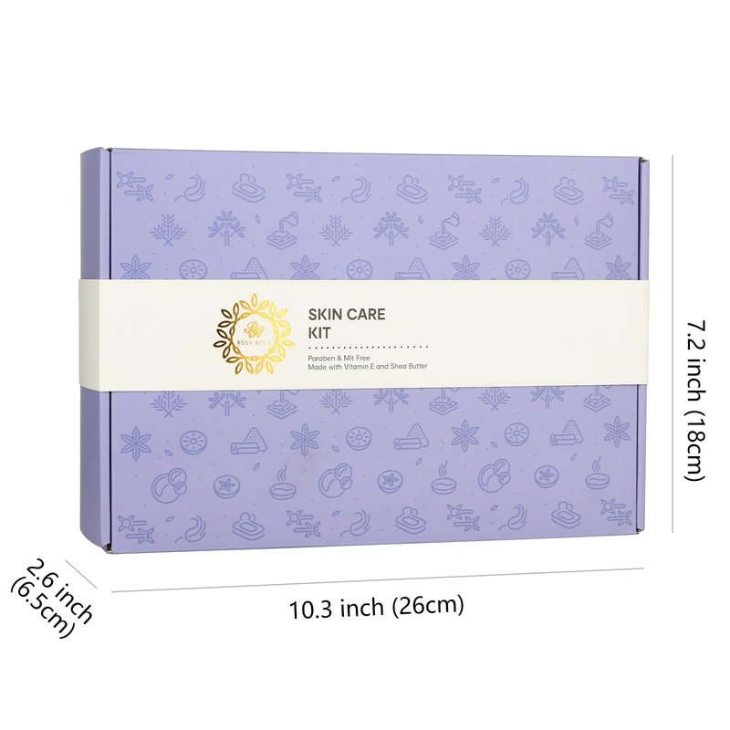Gifts for Women, Birthday Gift for Women, 23 Pcs Lavender Facial Skin Care Set, Bath and Body Gifts Basket for Wife & Mom, Home Spa & Self-Care Kit, Present, Christmas, Bridal Shower, Anniversary