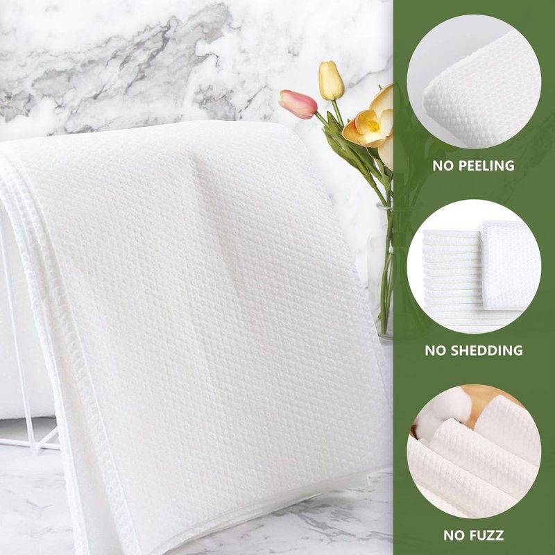 rngwaper Disposable Hair Drying Towels, 100 Count Super Absorbent Large Luxury, Salon & Spa Camping Trips for Hair, Face, Body Use（16" x 31.5"）