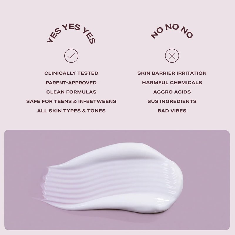 Yes Day Whip Dream Face Moisturizer for Teens – Whipped Airy Gel Cream for Glowing Skin – Clean Hydrating Skincare for Teens & Ages 10 Up, with Coconut and Vegan Ceramides (50ml)
