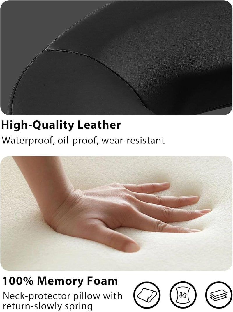 EBANKU Massage Face Cradle Cushion for Massage Tables, Massage Universal Crescent Headrest Face Rest Cushion/face Pillow for Massage Table-Beige