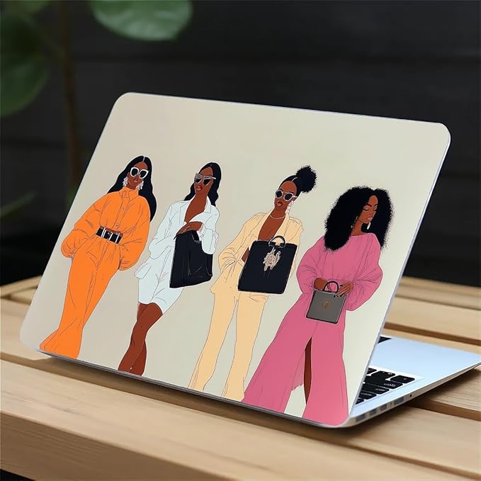 COTAIL Compatible with MacBook Air 13.3 13.6 Inch Case 2022 2021 2020 2019 Plastic Hard Shell Case Cover,13.6 Air (A2681) M2 2022, Beautiful Women