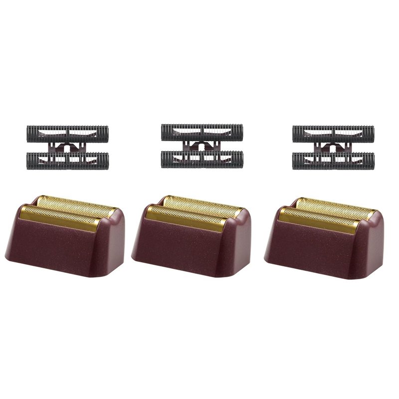 Wahl Pro 5 Star Series Finale Shaver Replacement Foil & Cutter Assembly - 3 Pcs Red