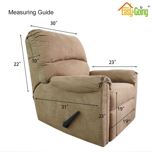 Easy-Going Recliner Chair Slipcover Reversible Sofa Cover Water Resistant Couch Cover Furniture Protector with Elastic Straps for Pets Dog (Recliner, Chocolate/Chocolate)