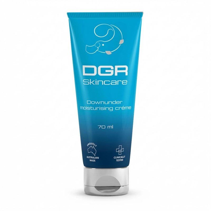DGR Skincare Men's Intimate Moisturizer Cream, Soothes Dryness, Chafing & Irritation, Fast-Absorbing, Fragrance-Free, Zero Residue, Clinically Tested, Kakadu Plum & Vitamin E Infused, Australian Made