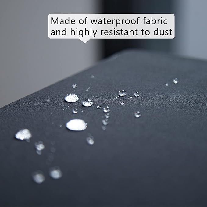 Mooson Piano Dust Cover 61-88 Keys Weighted Keyboard Small Keyboard Piano Covers Waterproof Locking Clasp Keep It From Dust and Dirt (61-76 KEYS)