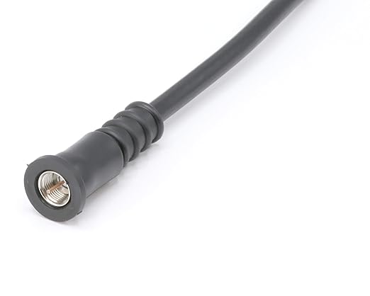 THE CIMPLE CO Coaxial Cable Weather Boot for RG6 Connectors, RG59 Ends - Coaxial Boots with Weathertight Seal - Black, 25 Pack