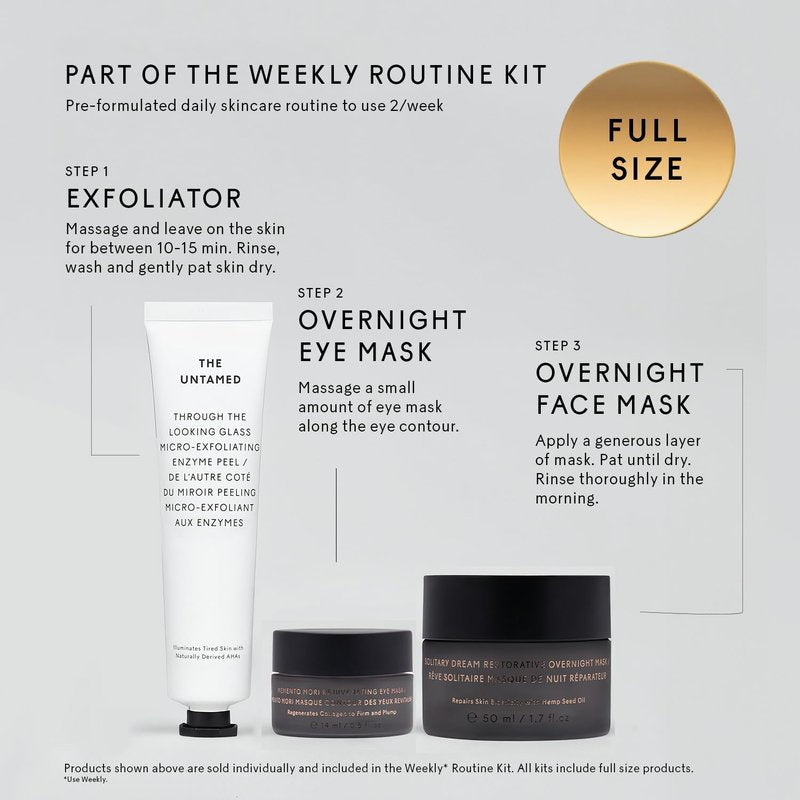 The Untamed Through the Looking Glass Micro-Exfoliating Enzyme Peel – Helps Brighten, Smooth & Hydrate for Refined Skin Texture – Face Exfoliator with Glycolic & Lactic Acid – 2.4 fl oz