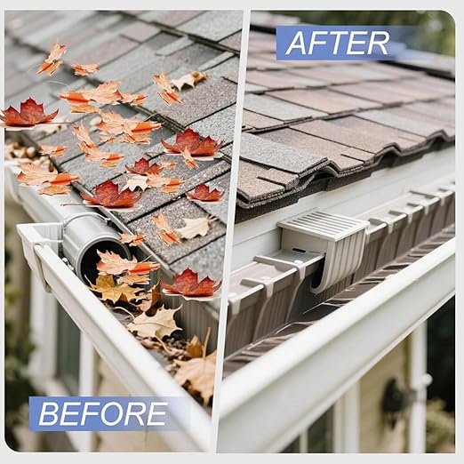 Aboiled Adjustable Gutter Cleaning Tool - Long Reach Gutter Cleaner & Brush Safe Efficient Gutter Maintenance