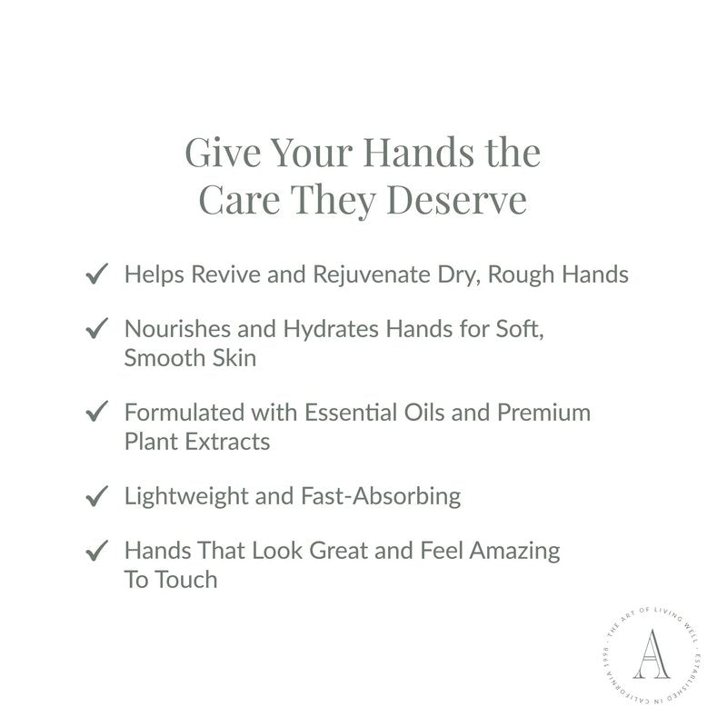 Archipelago Botanicals Charcoal Rose Hand Crème, Rich and Lightly Scented Hand Lotion for Dry Skin, Cuticles and Rough Spots, Premium Plant Extracts (3.2 oz)