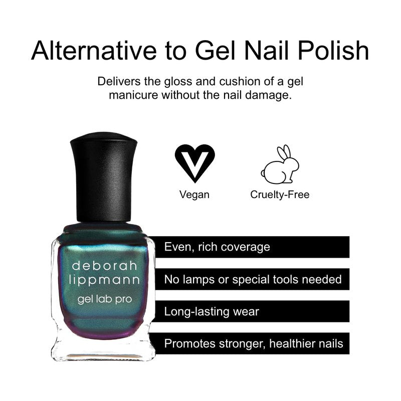 Deborah Lippmann Nail Polish, Gel Lab Pro | Treatment Enriched for Nail Health, Wear and Shine | No Lamps or Tools | Dream Weaver, 0.5 oz.