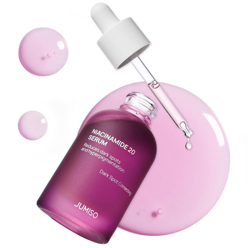 JUMISO 20% Niacinamide Dark Spot Serum â TXA Tranexamic Acid + Glutathione Face Serum â Helps Even Skin Tone, Pore Care, Glass Skin Finish â Centella Soothing, Sensitive Skin Safe, 1.35 fl oz
