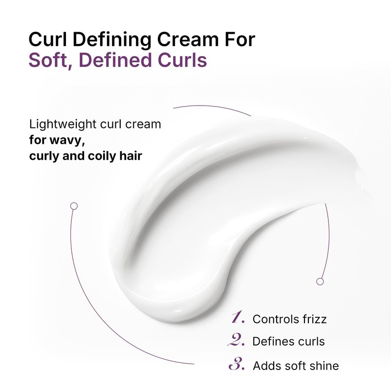 Karseell Curling Perfection Curl-Defining Cream essence repair All Curl Types & Hair Textures, Paraben-Free, 200ML（6.78oz）