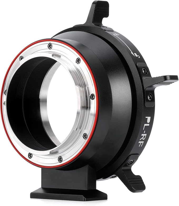 SNIPIZ PL-RF Lens Mount Adapter with Rotary Lock Mount Converter Compatible with PL Lens to Canon RF Mount Cameras EOS R EOS R5 EOS R6 EOS R3 EOS Ra EOS RP