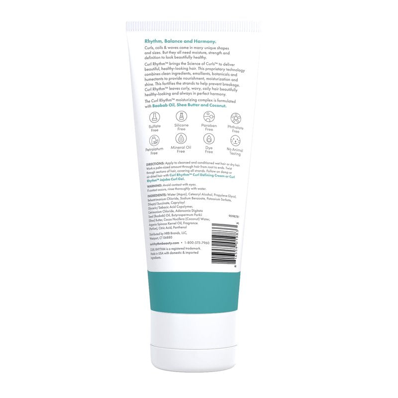 Curl Rhythm Leave-in Conditioner Treatment - Leave-in Conditioner for Curly Hair - Hair Moisturizer with Shea, Coconut, and Argan Oil - 4 pc