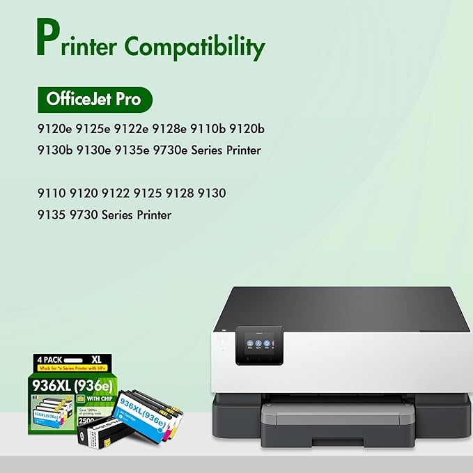 Toner H-Party Ink Cartridges Replacement for Printer