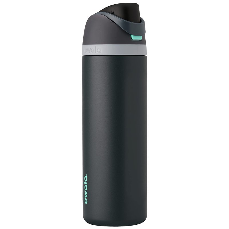 Owala FreeSip Insulated Stainless Steel Water Bottle with Straw for Sports, Travel, and School BPA-Free Sports Water Bottle, 40 oz, Foggy Tide