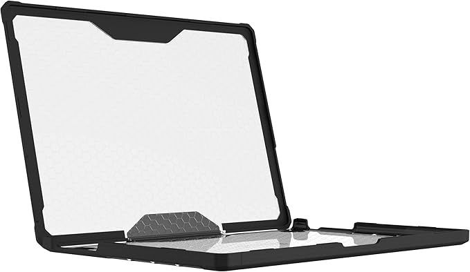 URBAN ARMOR GEAR UAG Designed for MacBook Pro 16" Case M5 2026 M4 2024 M3 2023 Pro/Max Chip Rugged Lightwieght Touch ID Military Grade Dropproof Laptop Cover, Plyo Translucent Clear Ice
