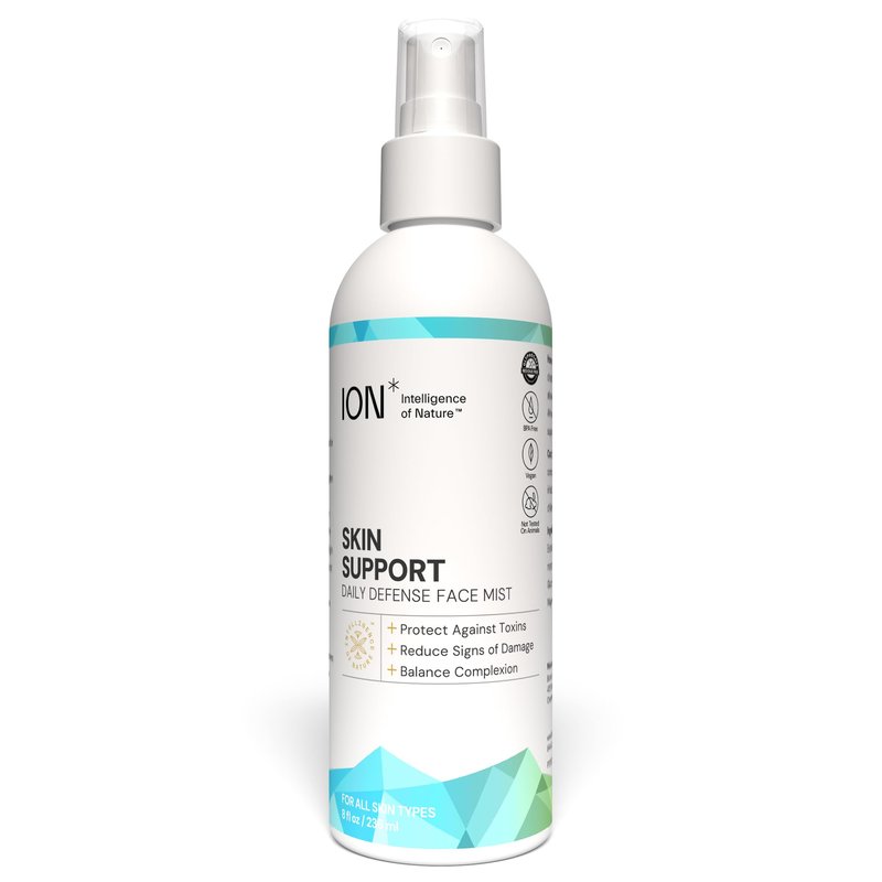 ION* Intelligence of Nature Skin Support Face Mist Hydrating Spray - Refreshing Facial Mist Spray for Daily Use, Vegan Friendly Formula to Refresh Skin for Women & Men - 8 fl oz (Pack of 1)