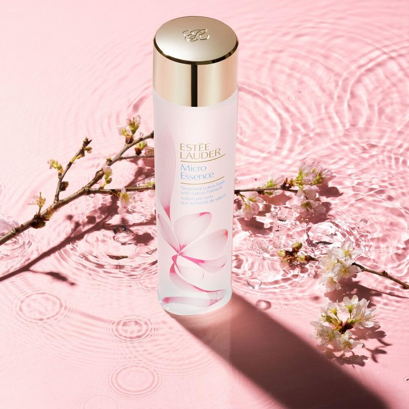 Estée Lauder Micro Essence Treatment Lotion Toner Fresh with Sakura Ferment | Hydrating & Soothing + Skin Barrier Repair, 6.7 Fl Oz