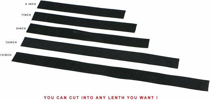 Pasow fastening tape Cable Tie Double Side Nylon Power Wire Management 3/4Inch 1 Roll Hook (25 Yards, Style 2)