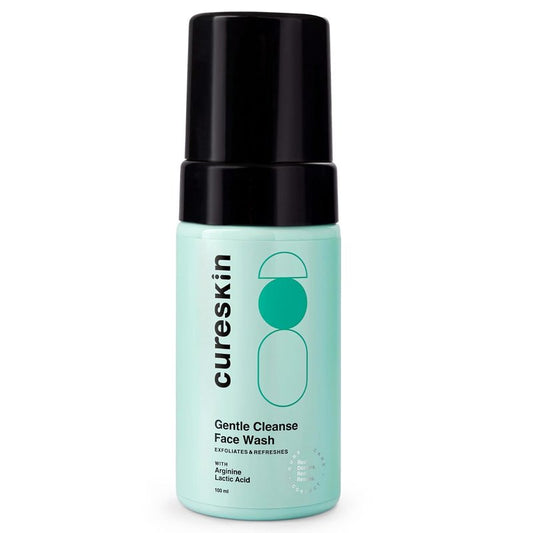 Brightening Face Wash with Lactic Acid AHA - Gentle Cleanse Foam for All Skin Types | 3.38 fl oz