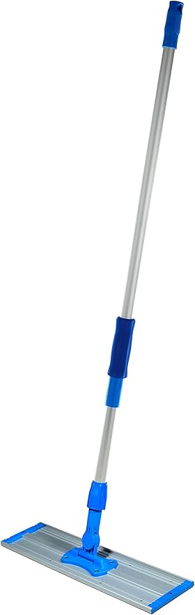 Real Clean 18 inch Professional Commercial Microfiber Mop with Three 18 inch Premium Microfiber Mop Pads and 2 Microfiber Towels