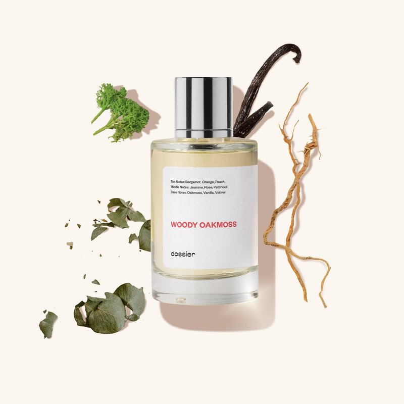Dossier - Woody Oakmoss - Eau de Parfum - Inspired by Coco Mademoiselle - Long-Lasting Fragrance - Feminine - 3.4 fl oz (100ml)