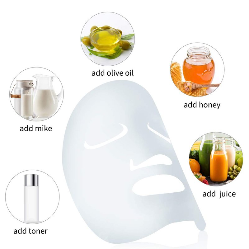 Pormasbenzer DIY 3 Packs/300PCS Compressed Facial Mask Grain Skin Care, Dry Sheet Natural Face Cotton Mask Sheet With Free Mask Bowl (300 Pieces)