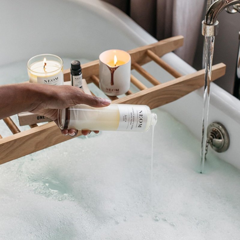 Perfect Night's Sleep Bath Foam - Lavender & Jasmine | 100% Natural Fragrance, Soothing Aloe & Almond Oil | 200ml