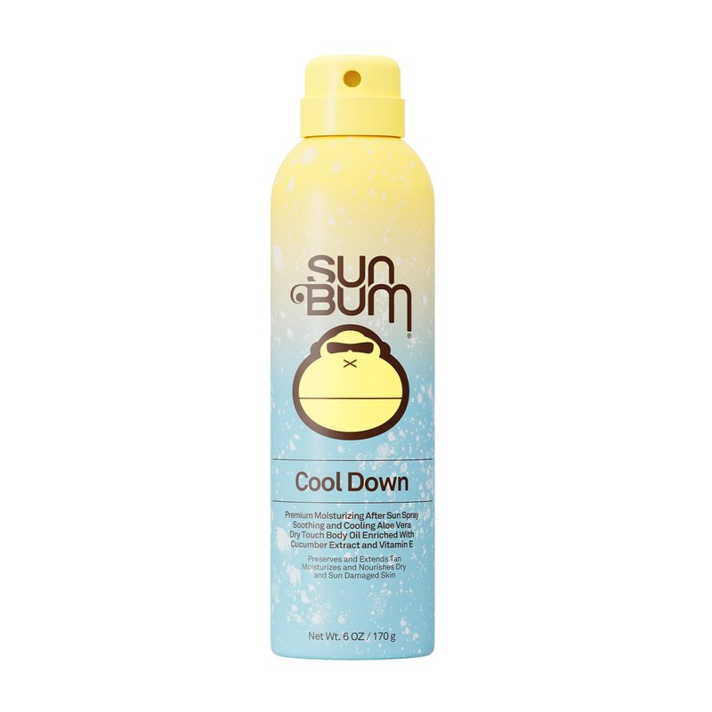 Sun Bum Cool Down Aloe Vera Spray - Vegan After Sun Care to Soothe and Hydrate Sunburn - 6 oz