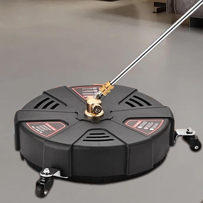 Driveway Cleaner Pressure Washer - Stainless Steel Pressure Washer Surfaces Cleaners | Outdoor Surfaces Cleaners, Construction Cleaning Pressure Washer Floor Tool for Sidewalks, Decks, Patios