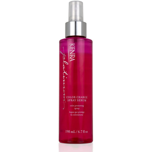 Kenra Professional Platinum Color Charge Spray Serum | Color Protecting Spray |Retains Color Pigments With Shine | Environmental & Thermal Protection | All Hair Types | 6.7 fl. Oz