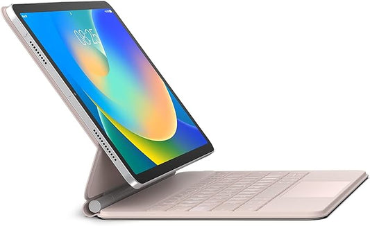 runelk Keyboard Case for iPad 10th Generation 2022 & 11th (A16, 2025) – Magic-Style Keyboard with Multi-Touch Trackpad – Floating Cantilever Stand – Magnetic Case for iPad 10.9 inch 10th / 11th Gen.