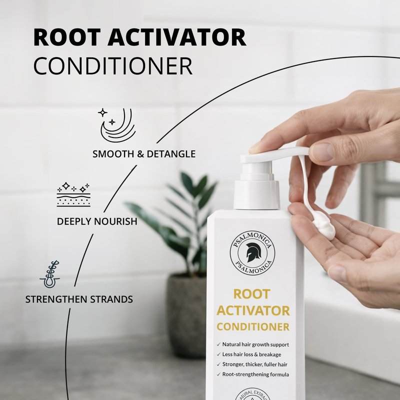 Hair Growth Shampoo and Conditioner Set - Sulfate-Free Thickening Formula for Hair Loss | Regrowth Treatment for Men & Women