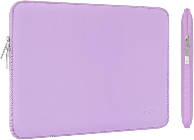MOSISO Laptop Case 13 inch, 13 inch Laptop Sleeve Bag Compatible with MacBook Neo/Air M5 M4 M3 M2 M1 2026-2018 / Pro M2 M1 2026-2016, Neoprene Computer Sleeve Bag with Small Case, Purple
