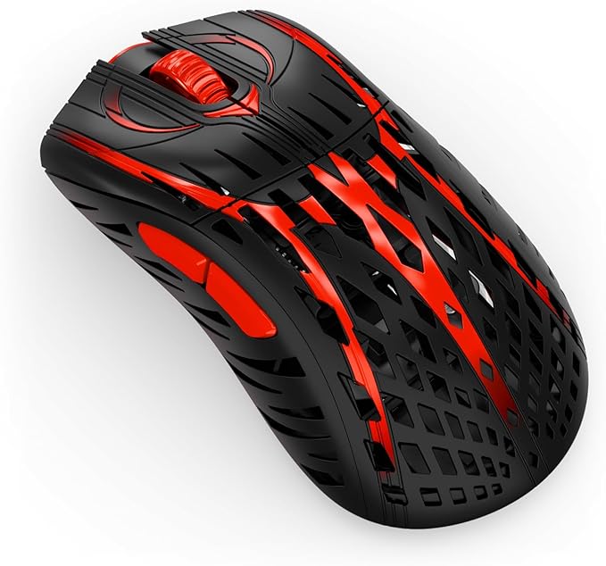 PWNAGE StormBreaker v3 Wireless Gaming Mouse – 50g Ultra-Lightweight Magnesium Alloy, 8KHz Polling, PAW3950 Xero Sensor – Ergonomic Esports Mouse for Competitive FPS Gaming
