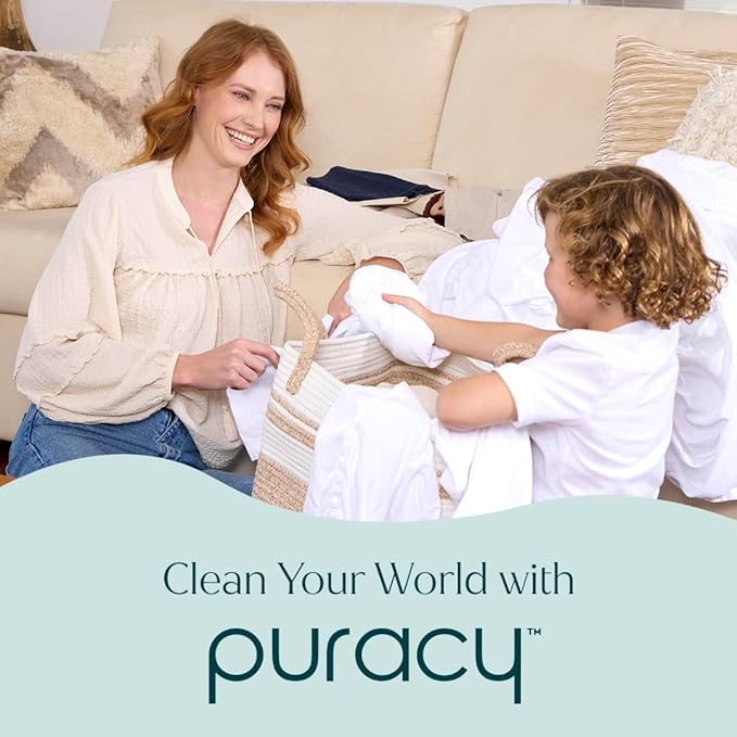 Puracy Stain Remover, Travel and Laundry Stain Cleaner for Clothes, Baby Essentials, Kids Stains, Oil and Fabric Spot Cleaner, Unscented (Stain Remover Spray, 12 fl oz)