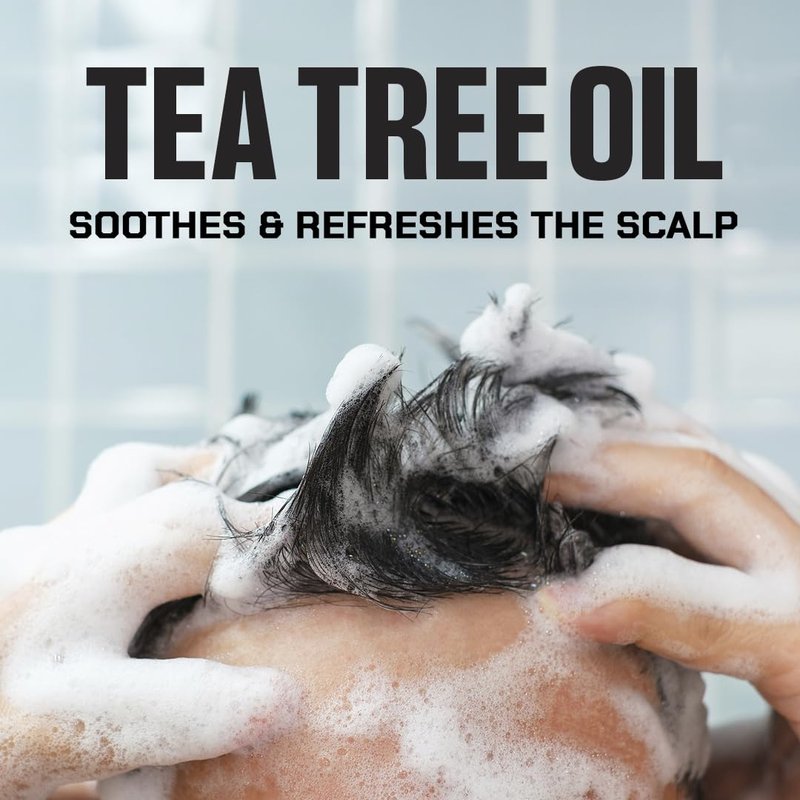 Duke Cannon Supply Co. 2-in-1 Tea Tree Hair Wash & Midnight Swim Body Wash Bundle - Masculine Scent - Gentle Cleansing Hair Wash - Deep Cleaning Body Wash - Midnight Swim/Tea Tree 2-1