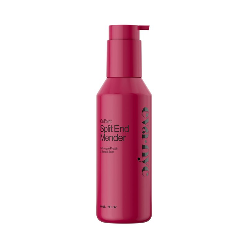 Eva NYC Split Ends Treatment for Dry Damaged Hair - Reduce Breakage + Seal Split Ends with Vegan Protein + Baobab Seed - Serum for Softer Stronger Hair - Travel Size - Vanilla Scent - 2 fl oz